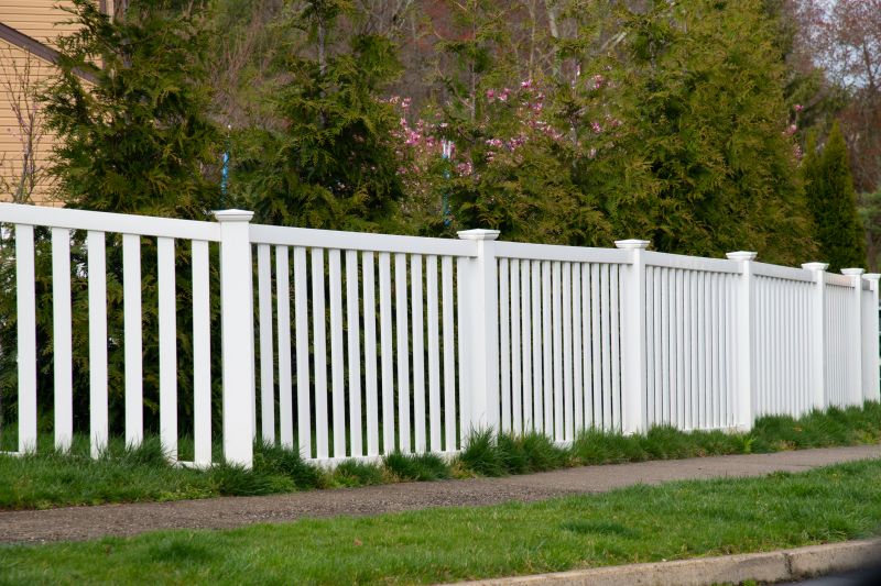 White Pvc Fence Installation in Alpharetta, GA